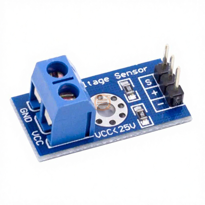 DC 0-25V Voltaj Sensörü Modülü – Analog Gerilim Ölçüm Kartı