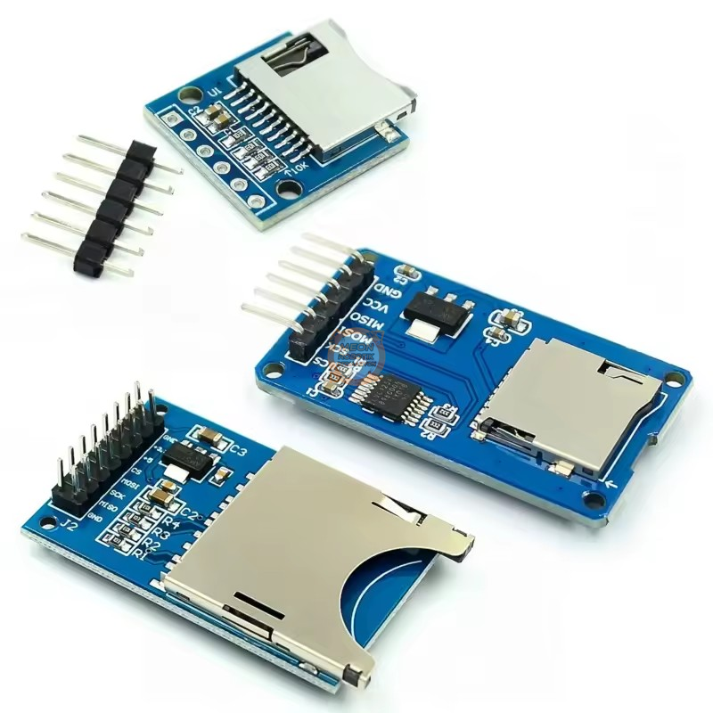 Micro SD Hafıza Kartı Modülü SPI Arduino Uyumlu
