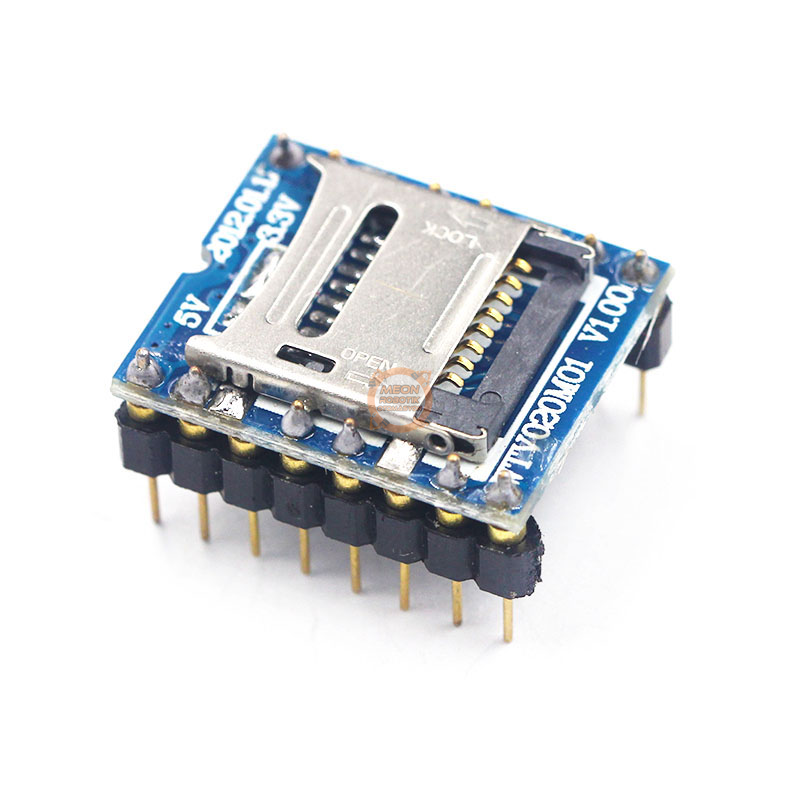WTV020 Micro SD Kartlı Mini Ses Modülü
