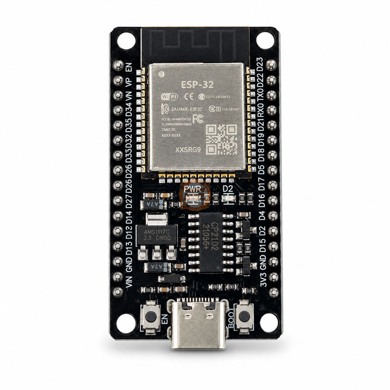 ESP32 WROOM 30 Pin USB Type-C CH340C WiFi Bluetooth Geliştirme Kartı