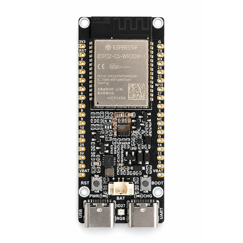 ESP32-C5-WIFI6-KIT-N16R8 Çift Bant 2.4/5 GHz WiFi 6 Geliştirme Kartı - Waveshare
