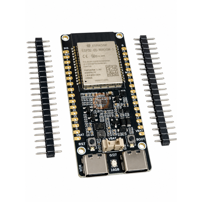 ESP32-C5-WIFI6-KIT-N16R8 Çift Bant 2.4/5 GHz WiFi 6 Geliştirme Kartı - Waveshare