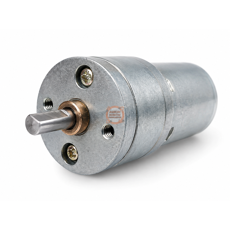 6V 25 mm 130 RPM Redüktörlü DC Motor – JGA25-370