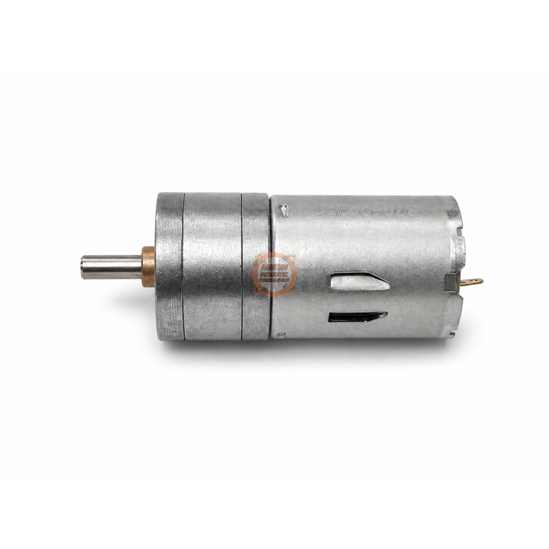 6V 25 mm 1360 RPM Redüktörlü DC Motor – JGA25-370