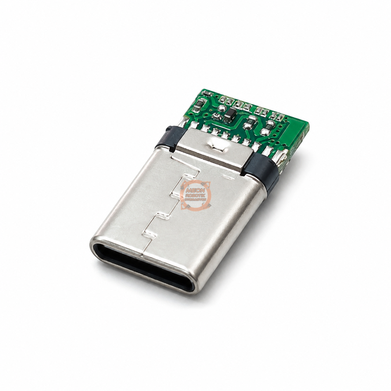 USB Type-C Erkek PCB Lehimlenebilir Soket 4 Pin