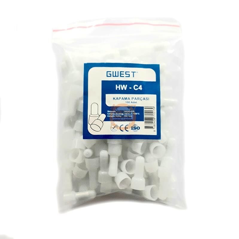 Gwest Hw-C4 3x7.8mm 100 Adet Kapama Parçası