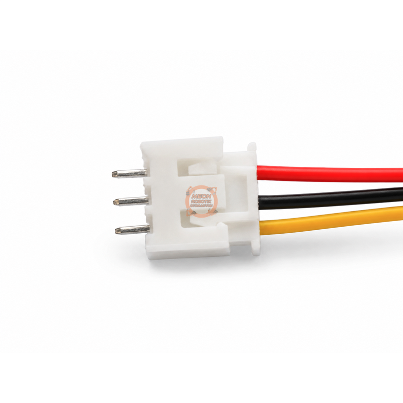 JST-XH Konnektör 3 Pin 2.54mm 26AWG 20cm – Dişi Kablo ve Erkek PCB Soket Seti