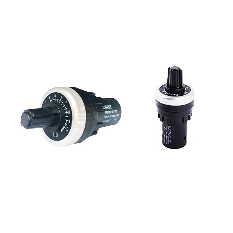 Gwest Tek Turlu 10K 22mm Potansiyometre