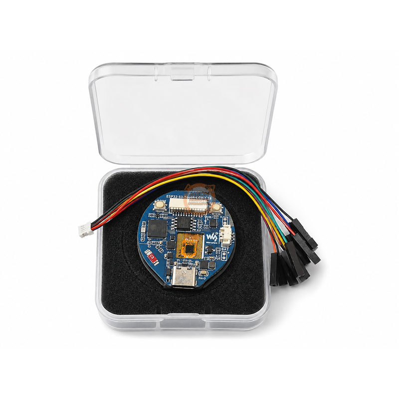 Waveshare ESP32-S3-Touch-LCD-1.28 Yuvarlak Dokunmatik IPS LCD WiFi Bluetooth Geliştirme Kartı 1.28 İnç - SKU 25098