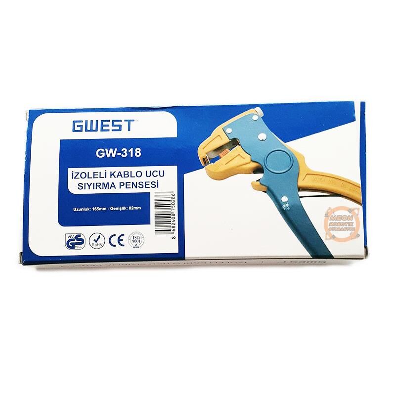 Gwest YY-78-318 Kablo Sıyırma Pensesi 0.50-6 mm