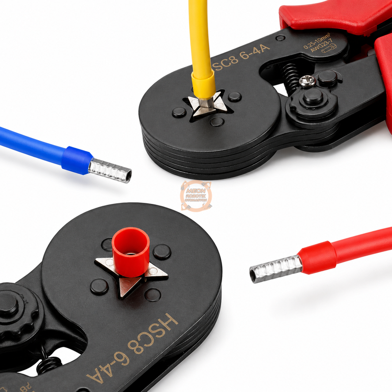 Yüksük Pensesi HSC8 6-4A 0.25-6 mm² Kendinden Ayarlı