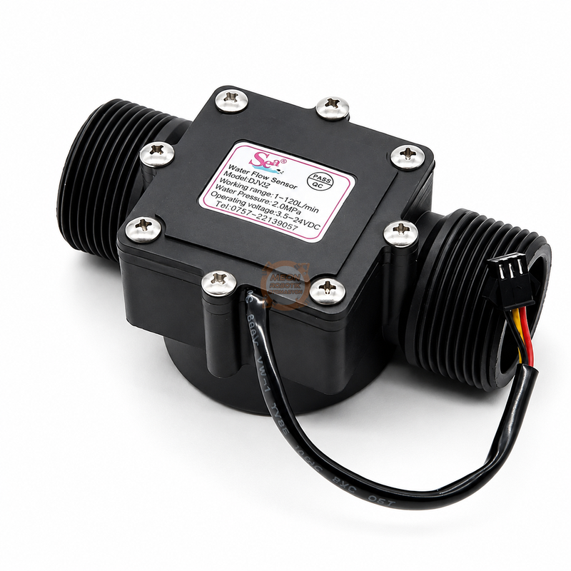 DN32 Debimetre Su Akış Sensörü 1.25 İnç 3.5-24V 1-120 L/dk (Deniz)