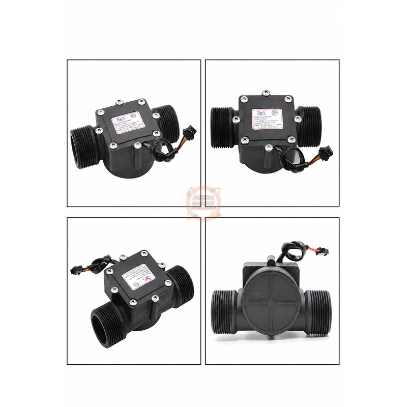 DN32 Debimetre Su Akış Sensörü 1.25 İnç 3.5-24V 1-120 L/dk (Deniz)