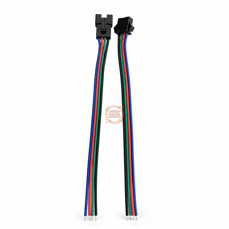 IC-261J-4 4 Pin JST SM Kablolu Konnektör Seti 15 cm Dişi-Erkek