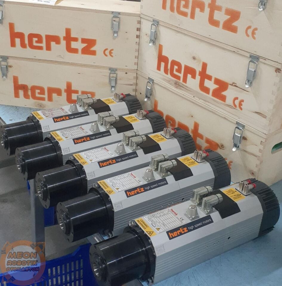 Hertz Hera519 9 Kw 24000 Devir Otomatik Takım Değiştirmeli Spindle Motor