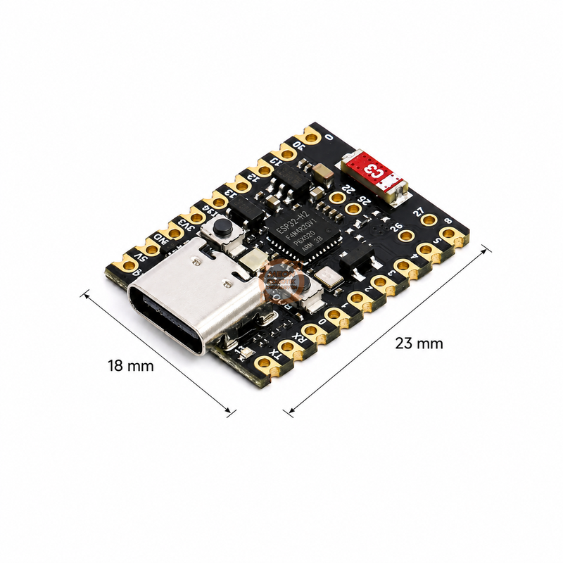 ESP32-H2 Super Mini BLE 5.3 Zigbee 3.0 Thread Matter Geliştirme Kartı - 4 MB