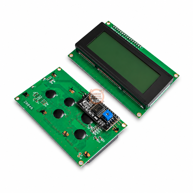 LCD Ekran 20x4 I2C Modüllü 5V Arduino Uyumlu Display (YEŞİL)