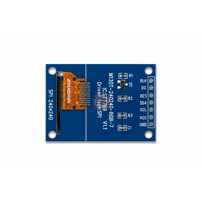 1.3 İnç IPS TFT LCD Ekran Modülü 240x240