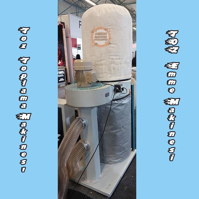 Hmz Toz Toplama Makinesi-Toz Emme Makinesi Metal Pervane 2000 M3