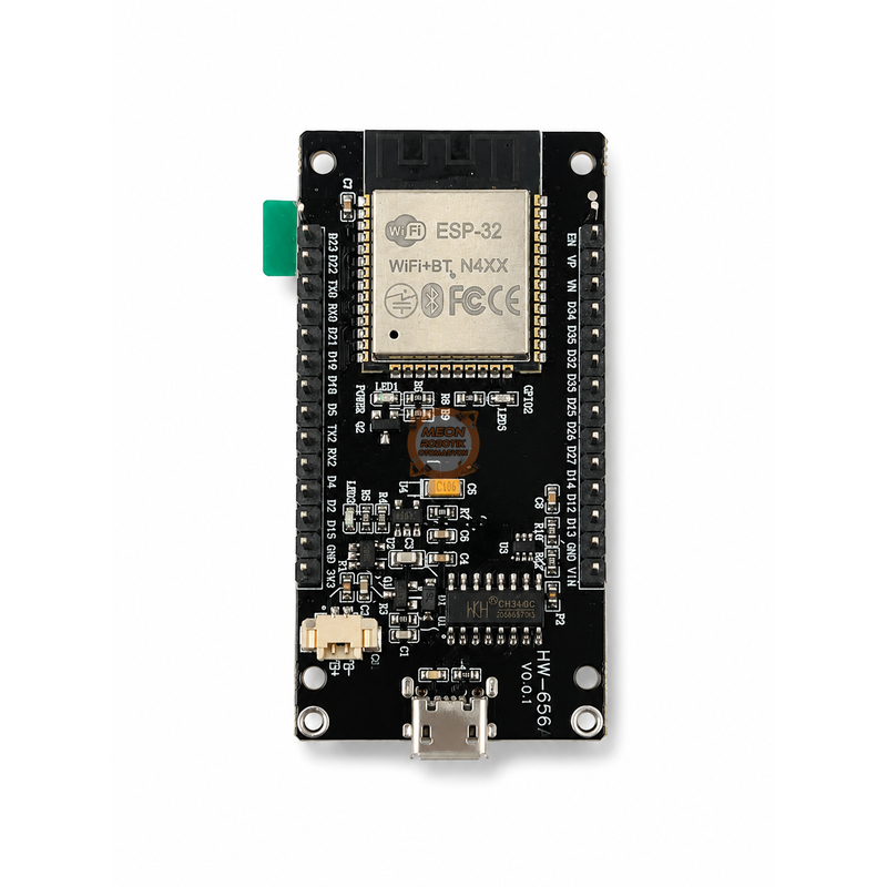 ESP32-WROOM-32 1.9 İnç 170x320 IPS LCD Ekranlı WiFi Bluetooth Geliştirme Kartı - Type-C, CH340