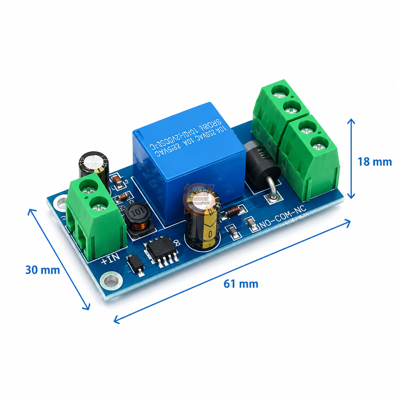 YX850 DC 5V-48V 10A Batarya Destekli Otomatik Güç Geçiş Modülü