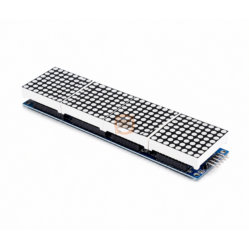 MAX7219 4lü Dot Matrix Modül 64 Nokta LED Ekran 5V 8x8 Matris