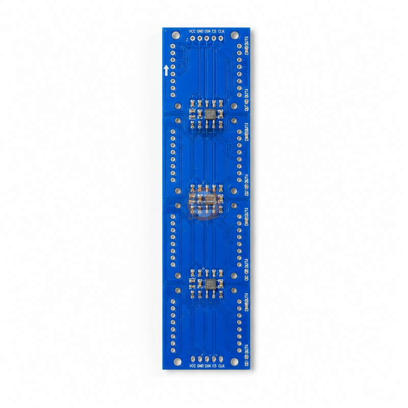 MAX7219 4lü Dot Matrix Modül 64 Nokta LED Ekran 5V 8x8 Matris