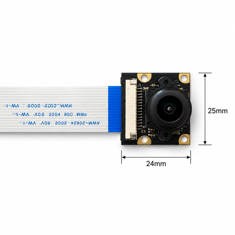 Raspberry Pi Fisheye Kamera 5MP OV5647 200° – RPi Camera (M)