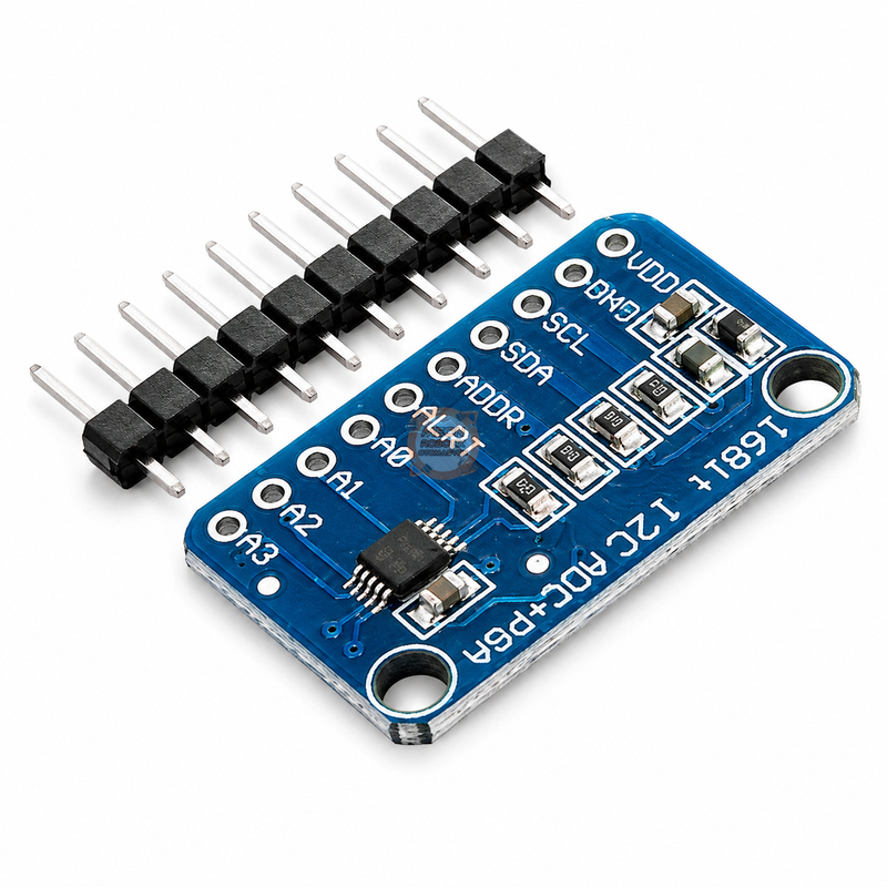 ADS1115 Modül 16 Bit I2C 4 Kanal ADC – Arduino Uyumlu