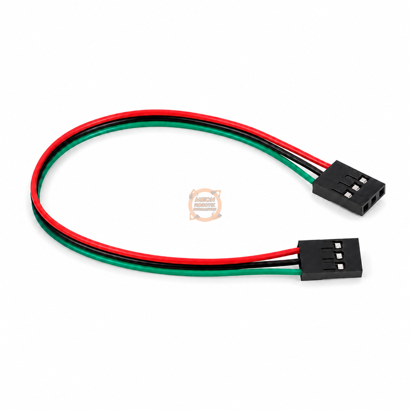 Dişi-Dişi 3 Pin 2.54 mm 150 mm Dupont Kablo