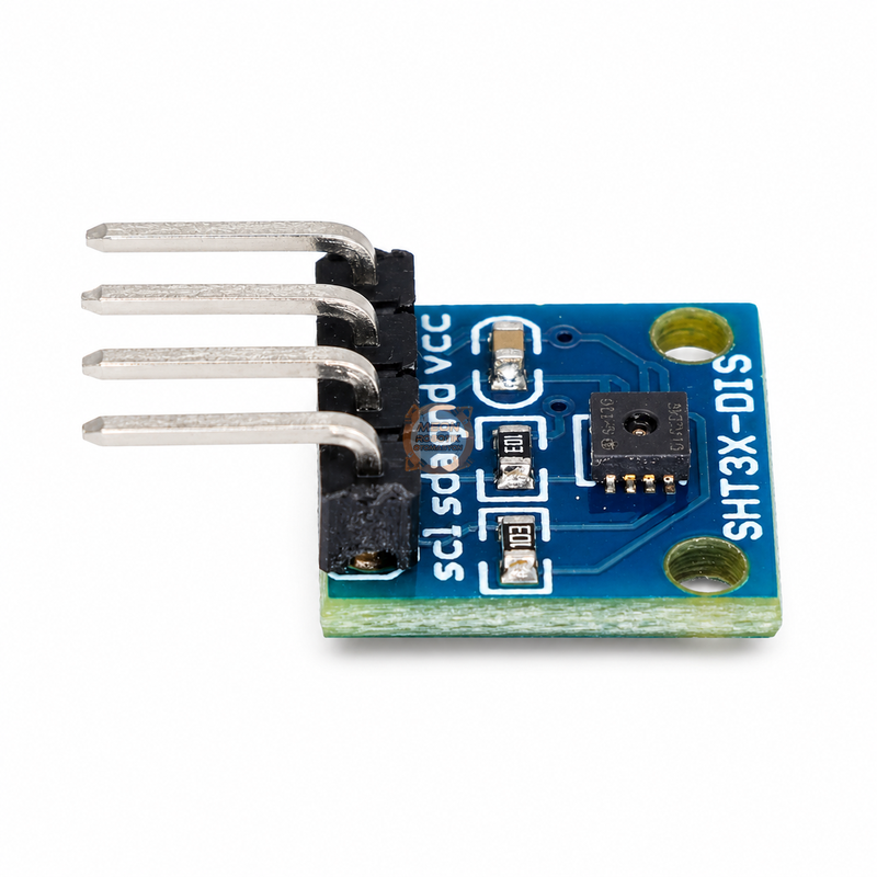 SHT30 Sıcaklık ve Nem Sensörü Modülü I2C 12×12 mm