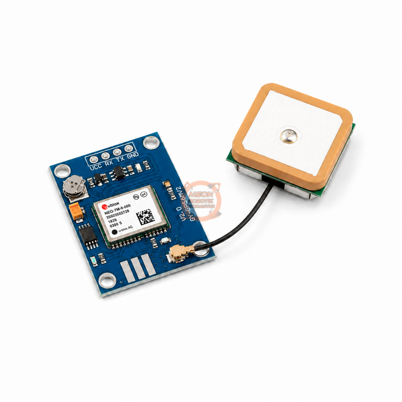 NEO-7M GPS Modülü EEPROM'lu 56 Kanal Antenli - Ublox
