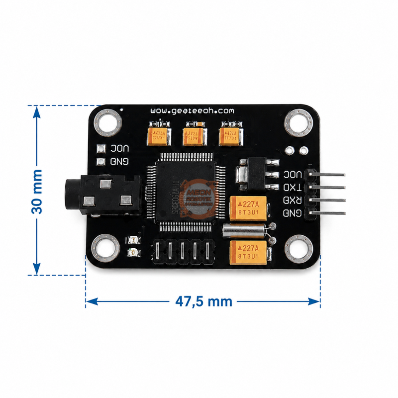 Ses Tanıma Modülü Arduino Uyumlu 15 Komut - Mikrofonlu