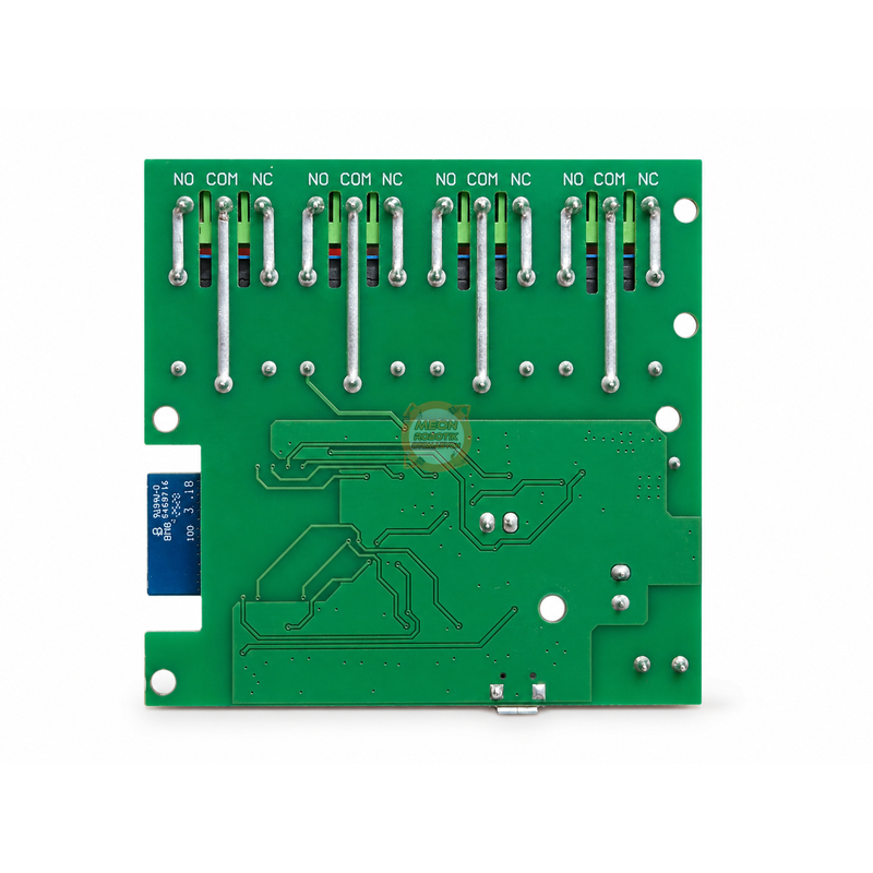 Tuya 4 Kanal WiFi + RF433 Kumandalı Kuru Kontak Akıllı Röle - AC/DC 7-32V, 5V USB, Kutulu