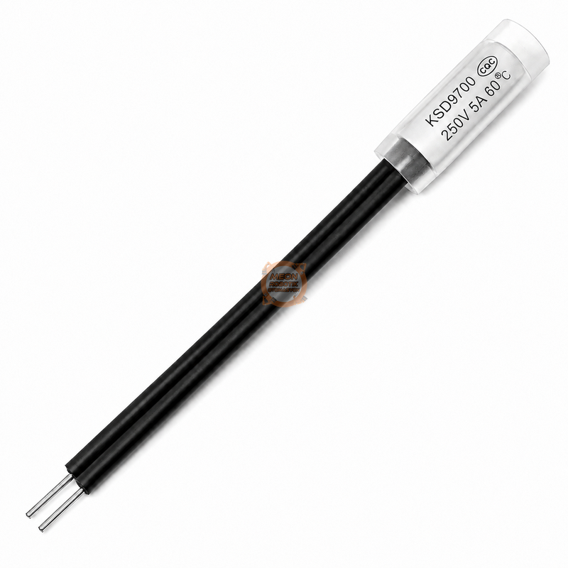 Kablolu Termostat KSD9700 NC 5A 60°C Normalde Kapalı