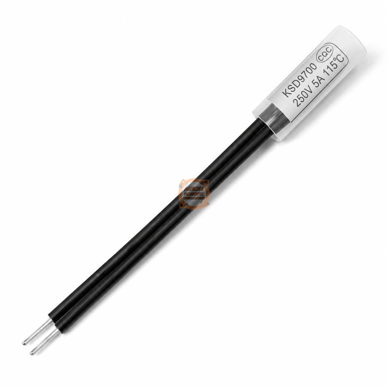 KSD9700 Termostat Kablolu NC 5A 100°C Normalde Kapalı