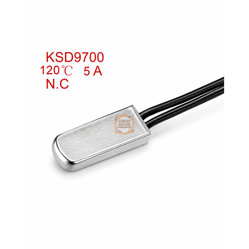 KSD9700 Termostat Kablolu NC 5A 120°C Normalde Kapalı