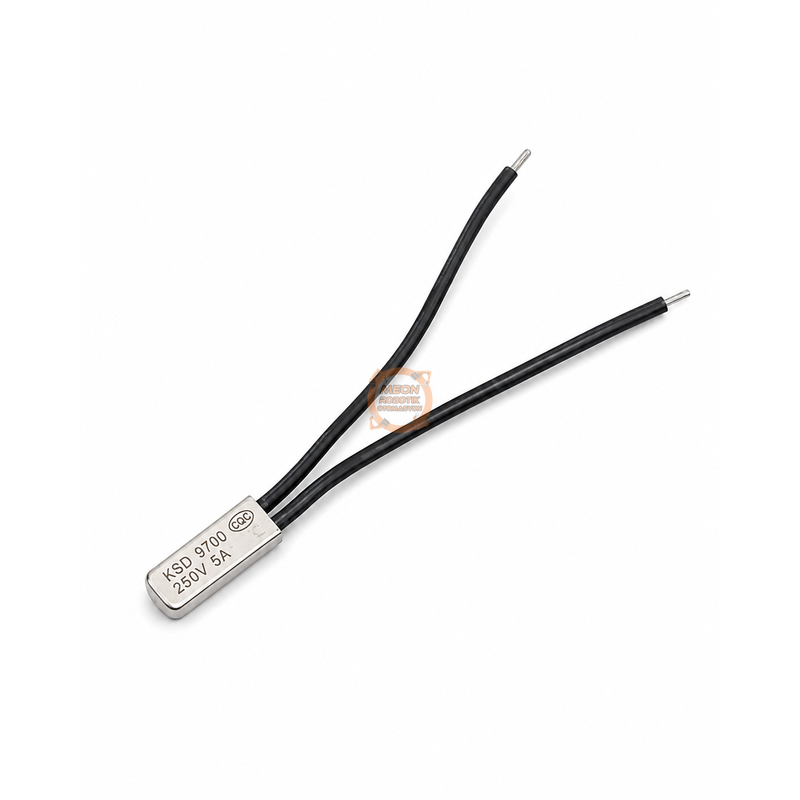 KSD9700 Termostat Kablolu NC 5A 120°C Normalde Kapalı