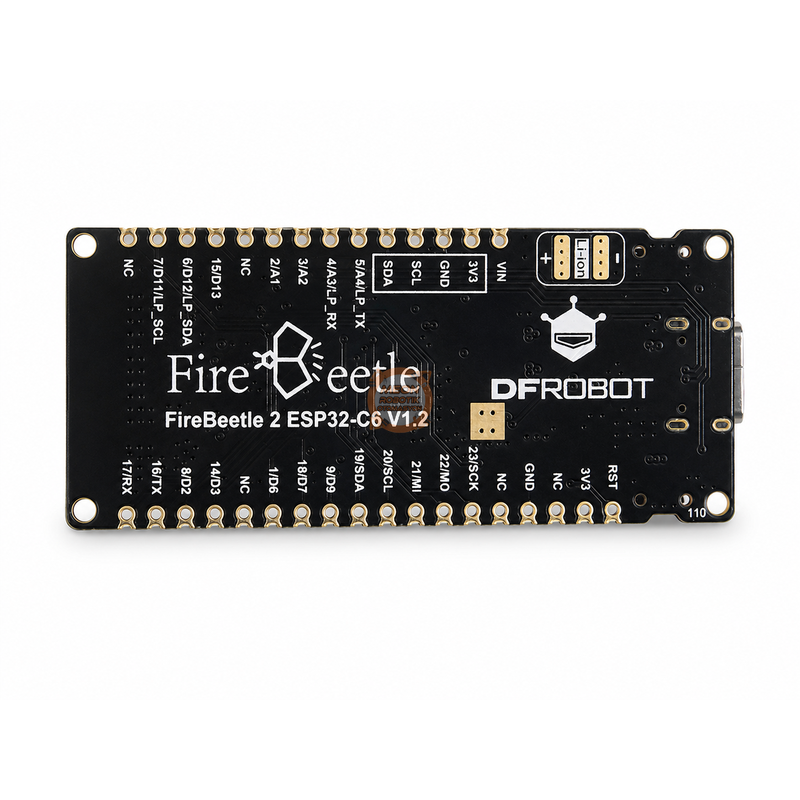 DFRobot FireBeetle 2 ESP32-C6 WiFi 6 Bluetooth 5 Zigbee Thread Matter IoT Geliştirme Kartı - DFR1075