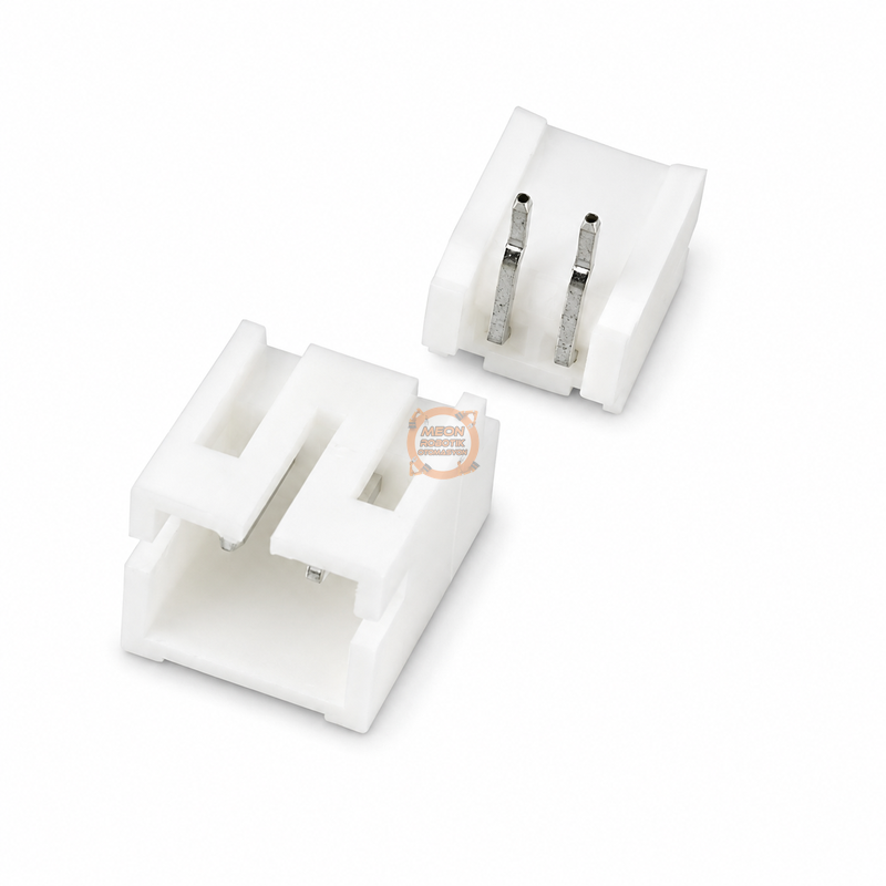2 Pin JST-XH 2.54 mm Düz Tunik Konnektör Erkek