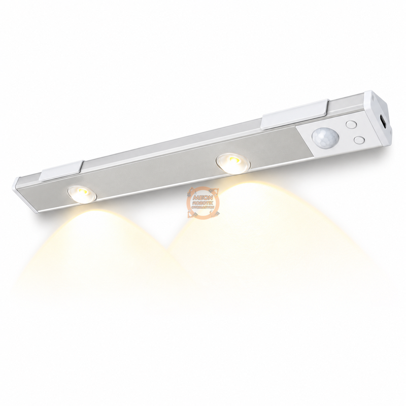 Hareket Sensörlü Armatür 30 cm OX-40MX USB Şarjlı LED Gece Lambası