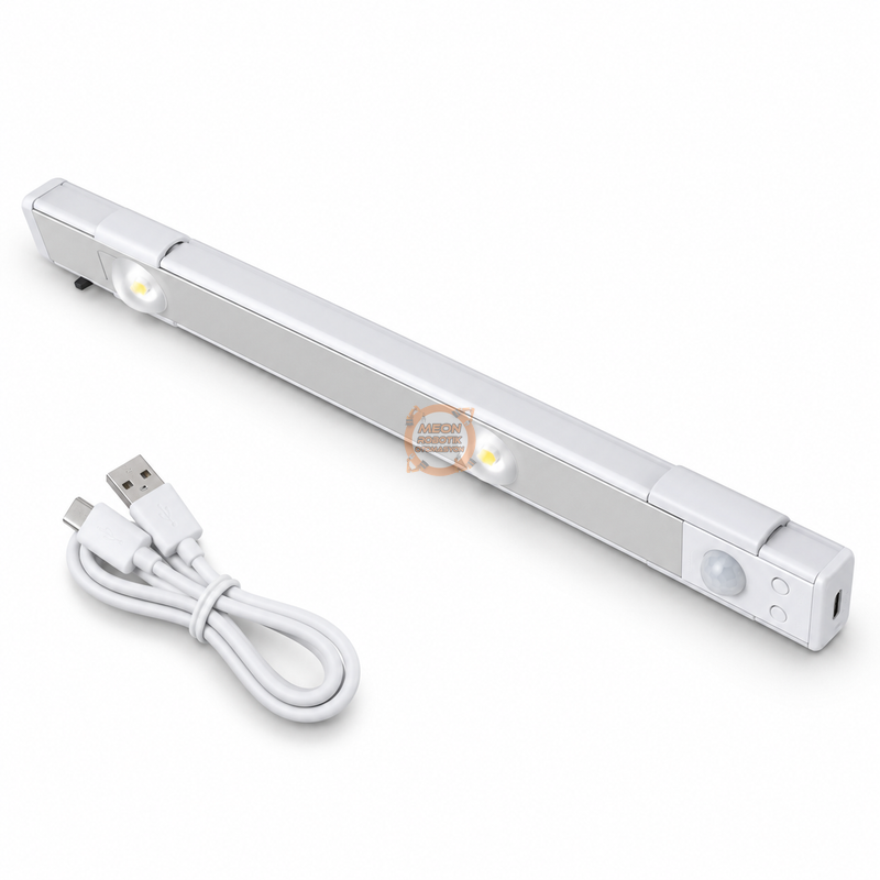 Hareket Sensörlü Armatür 30 cm OX-40MX USB Şarjlı LED Gece Lambası