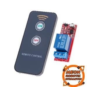 IR Kumandalı 5V 1 Kanal Uzaktan Kumanda Röle Kartı